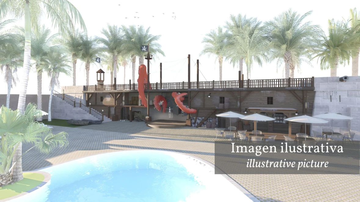 Battleship Lagoon Pool Bar