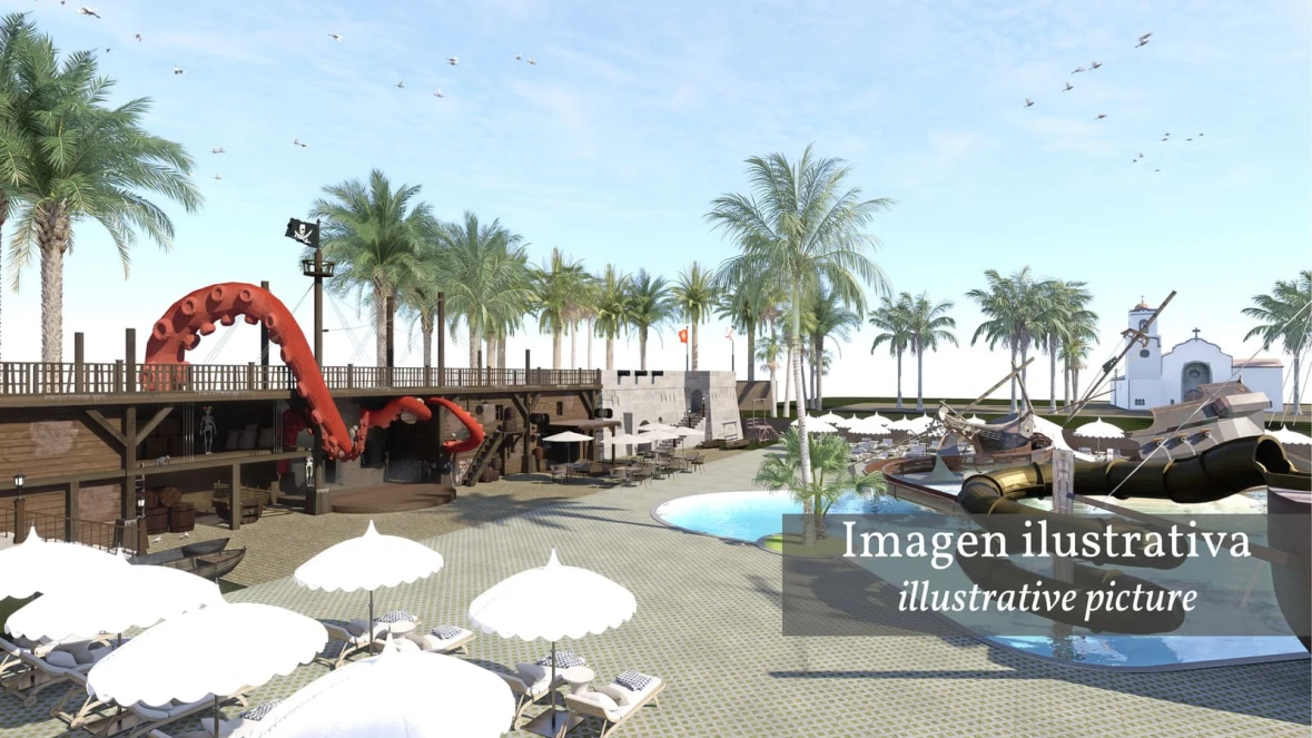 Battleship Lagoon Pool Bar